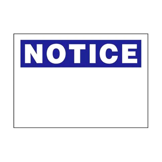 PPS0710N443 (SIGN ID/RATINGS 10X7" BLCK/BLU")