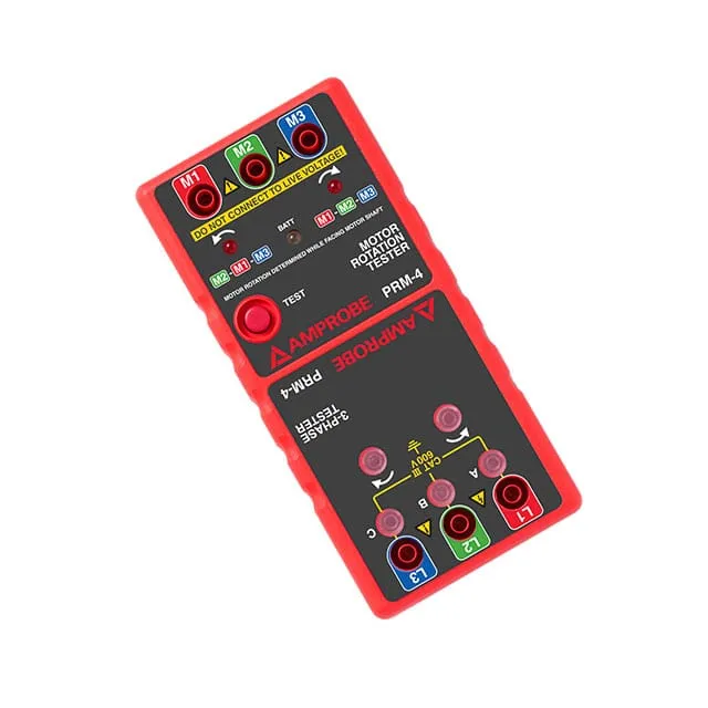PRM-4 (PHASE SEQ&MOTOR ROTATION TESTER)