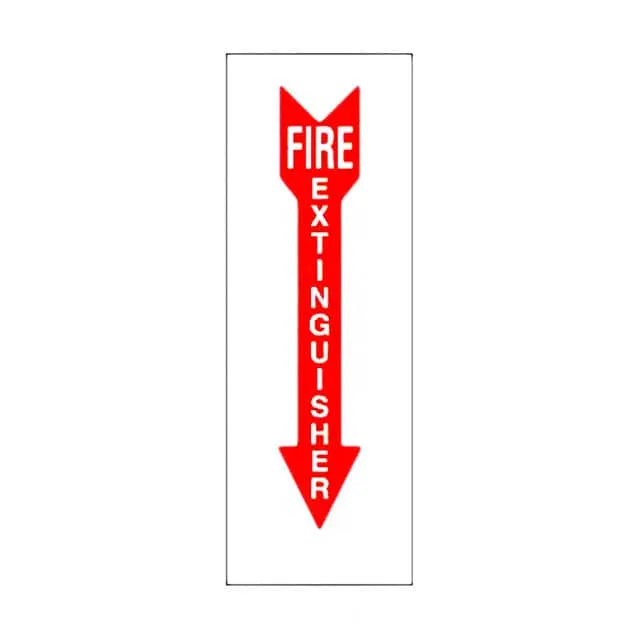 PRS0310F319 (SIGN ID/RATINGS 10X3.5" WHT/RED")