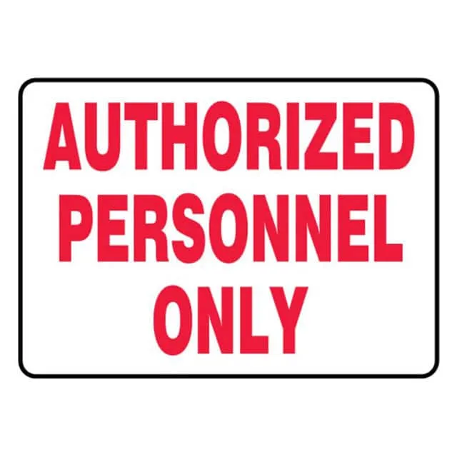 PRS1014B7012 (SIGN 14X10" RED/WHITE")
