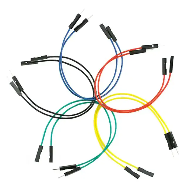 PRT-09140 (JUMPER WIRE 6 M/F 10PK")