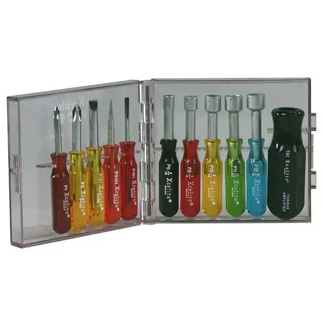 PS130V (NUT/SCREWDRIVER SET W/CASE 11PC)