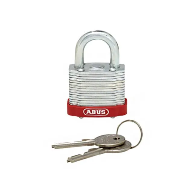 PSL-6 (LAMIN STEEL PADLOCK RED BUMPER)
