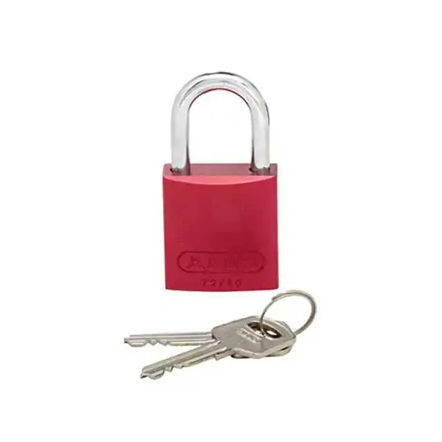 PSL-7 (ALUMINUM BODY PADLOCK RED)