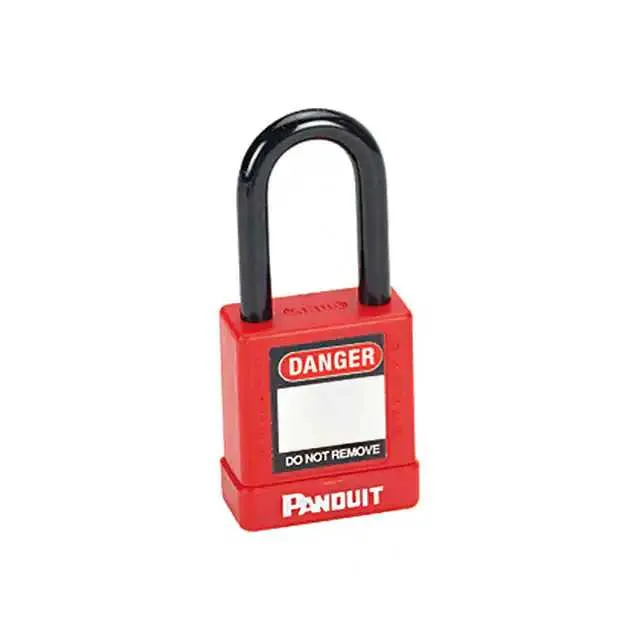 PSL-8 (RED PLASTIC BODY PADLOCK)