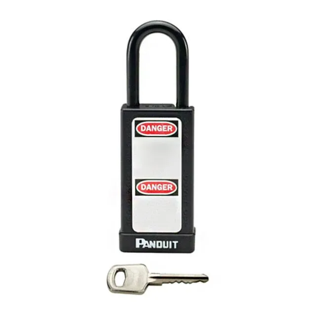 PSL-8BL-LB (BLACK 3.00 LONG BODY PADLOCK)