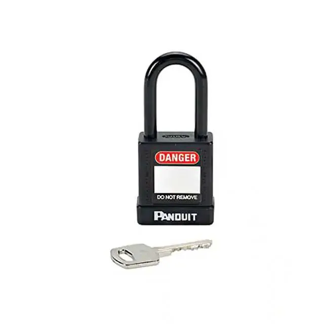 PSL-8BL (BLACK PLASTIC BODY PADLOCK)