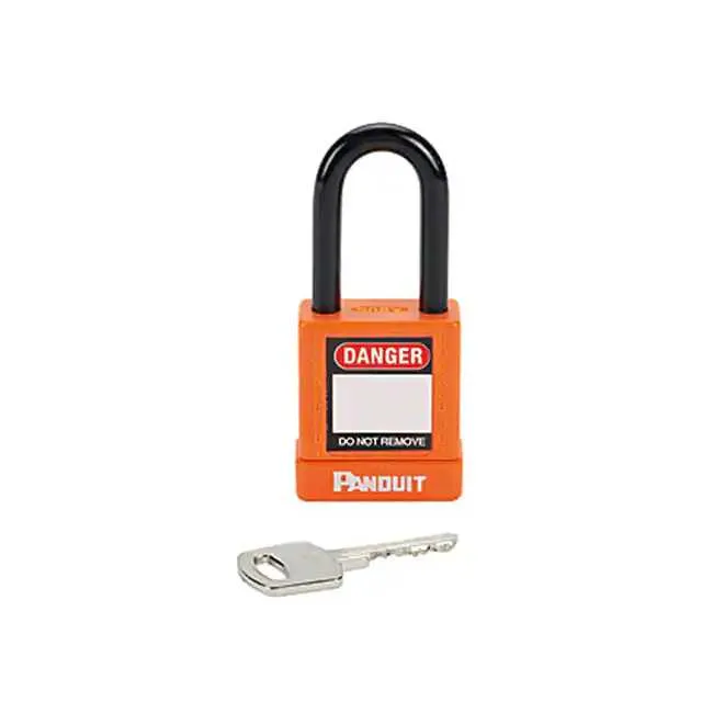 PSL-8OR (ORANGE PLASTIC BODY PADLOCK)