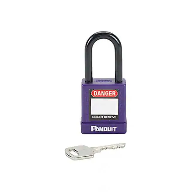 PSL-8PU (PURPLE PLASTIC BODY PADLOCK)