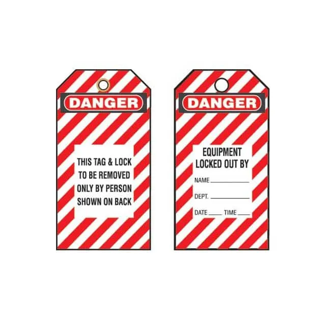 PST-98-P (PORTUGUESE LOCKOUT TAG, 3X5.75"")
