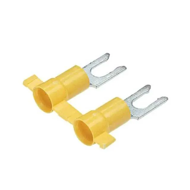 PV10-10LFB-2K (CONN SPADE TERM 10-12AWG #10 YEL)