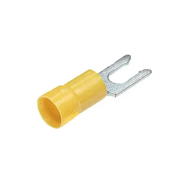 PV10-6LFB-2K (CONN SPADE TERM 10-12AWG #6 YEL)