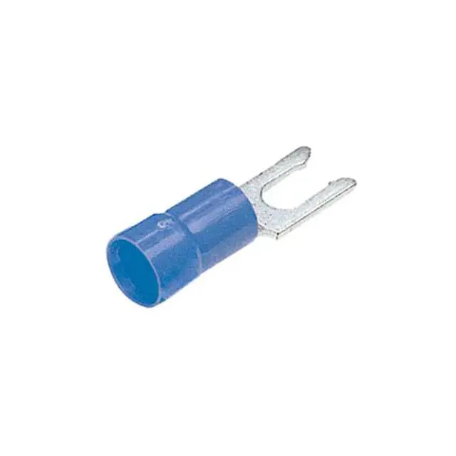 PV14-8LFB-3K (CONN SPADE TERM 14-16AWG #8 BLU)