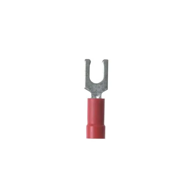 PV18-6LFW-CY (CONN SPADE TERM 18-22AWG #6 RED)