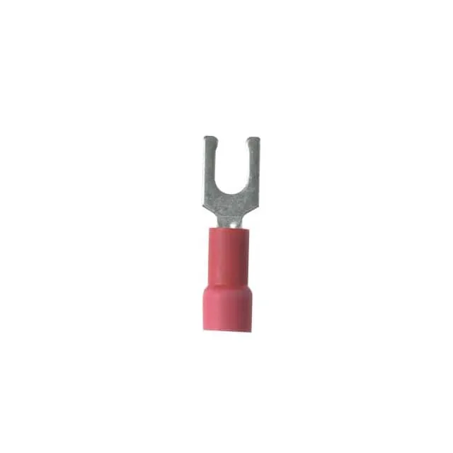 PV18-8LFX-CY (CONN SPADE TERM 18-22AWG #8 RED)