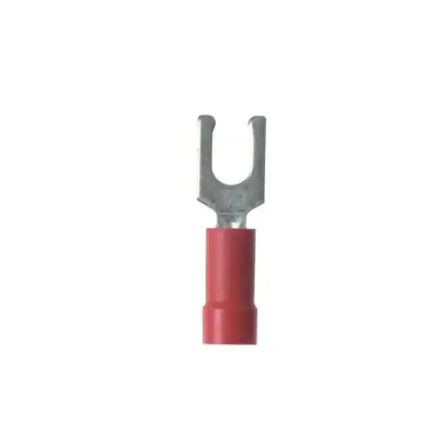 PV18-6LF-CY (CONN SPADE TERM 18-22AWG #6 RED)