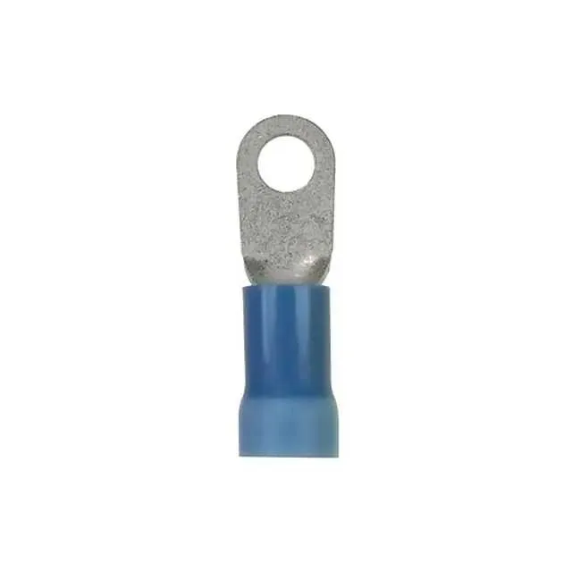 PV6-14R-T (CONN RING FLAT 6AWG #1/4 CRIMP)