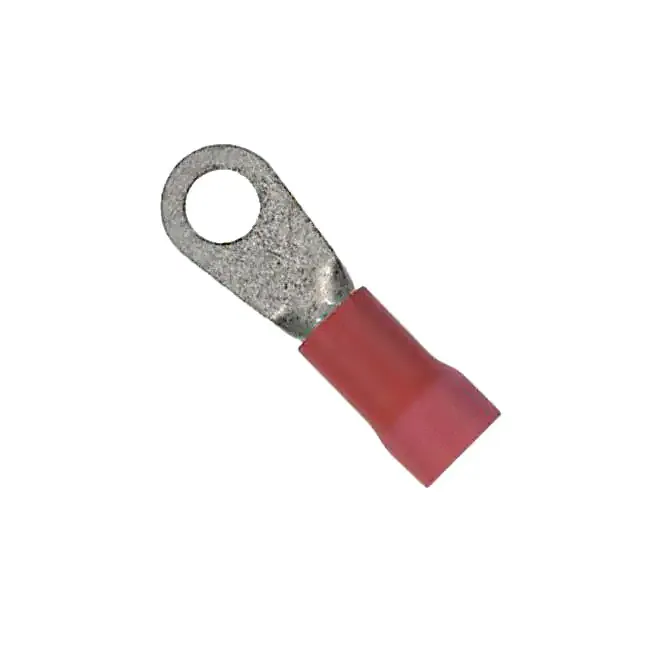 PV8-12R-XY (CONN RING CIRC 8AWG #1/2 CRIMP)