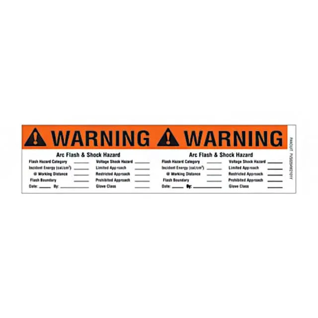 PVS0204W2103Y (SIGN ELECTRL WARN 4.5X2.25"")