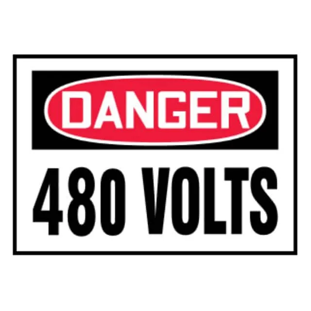 PVS0305D3175 (LABEL 5X3.5" RED/BLACK/WHT 5/PK")