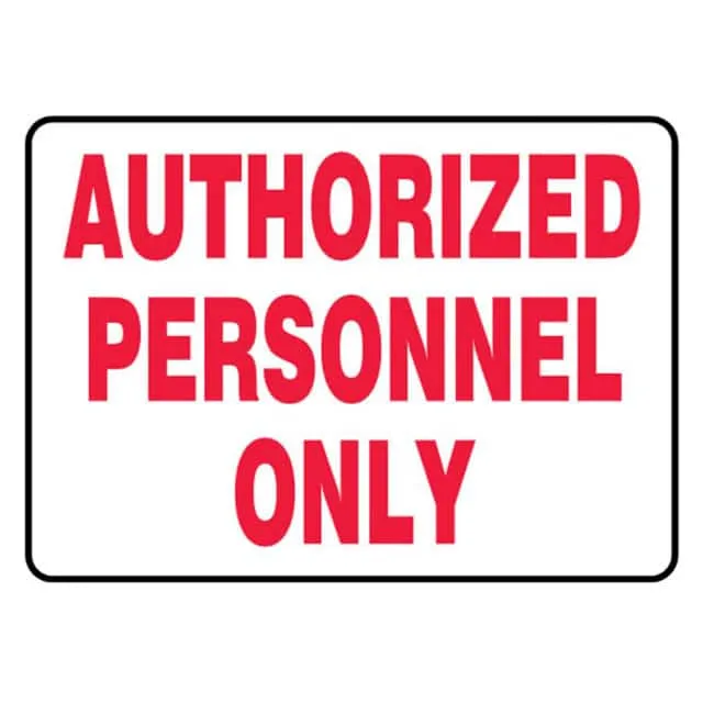 PVS0710B7012 (SIGN 10X7" RED/WHITE")