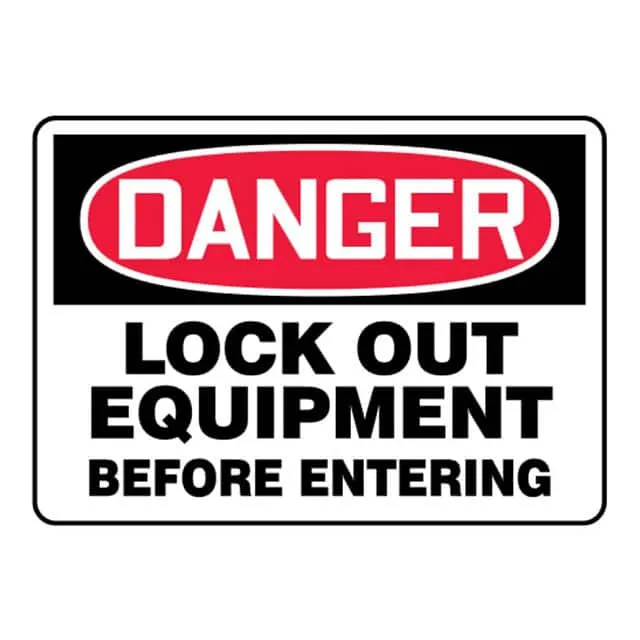 PVS0710D7142 (SIGN ELECTRL WARN 10X7" RD/BK/W")