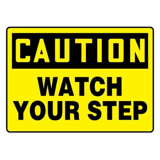 PVS1014C7237 (SIGN 14X10" BLACK/YELLOW")