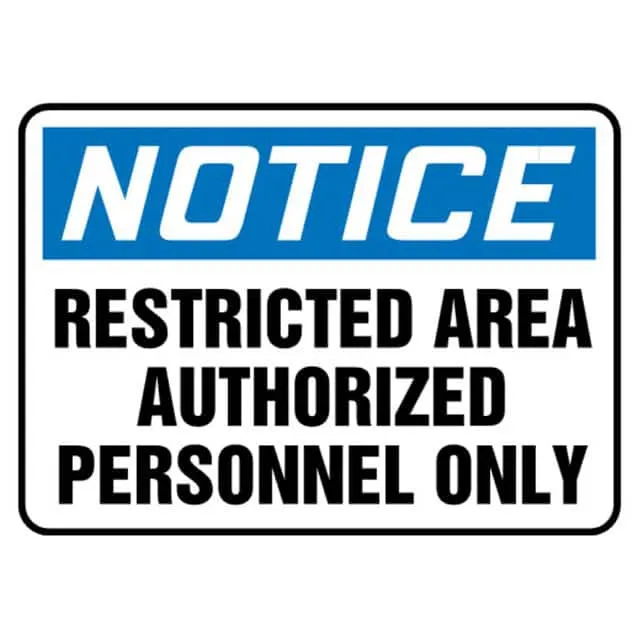 PVS1014N7037 (SIGN 14X10" BLACK/BLUE/WHITE")