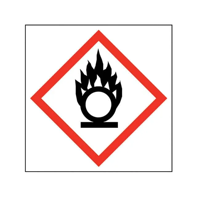 PVS0404GOX (LABEL ID RATINGS 4X4" BLK/RD/WT")