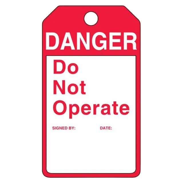 PVT-1062-Q (SFTYTAG,DANGER DO NOT OPERATE,TH)