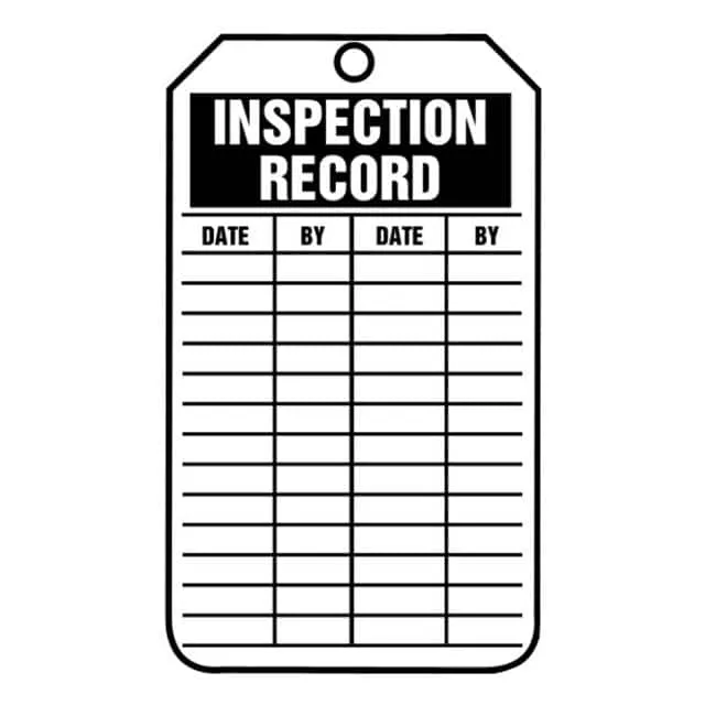 PVT-1136-Q (SFTYTAG,INSPECTION RECORD)
