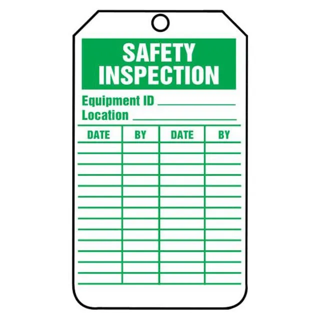 PVT-1138-Q (SFTYTAG,SAFETY INSPECTION)