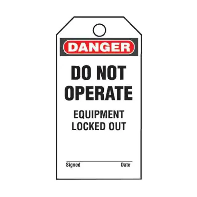 PVT-153-Q (TAG ID RATINGS 5.75X3" BK/RD/WT")