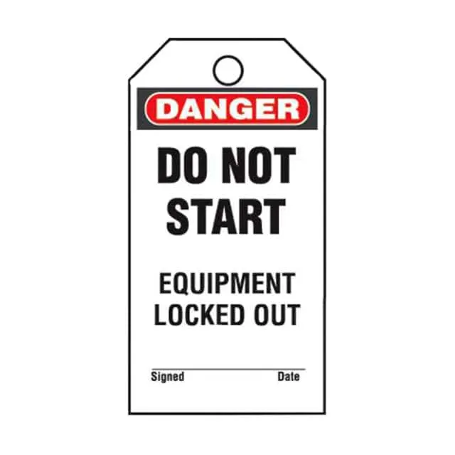 PVT-156-Q (TAG ID RATINGS 5.75X3" BK/RD/WT")