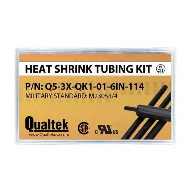 Q5-3X-QK1-01-6IN-114 (HEATSHRINK KIT 1/8-3/4" 114 PC")