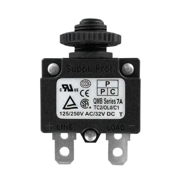 QMB-073-11C3N-3BA (CIR BRKR THRM 7A 250VAC 32VDC)