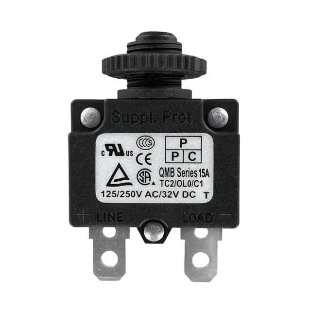 QMB-153-11C3N-3BA (CIR BRKR THRM 15A 250VAC 32VDC)
