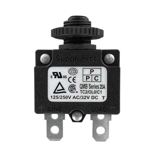 QMB-203-11C3N-3BA (CIR BRKR THRM 20A 250VAC 32VDC)