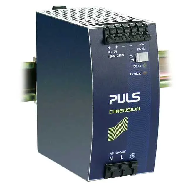 QS10.121 (DIN RAIL PWR SUPPLY 180W 12V 15A)