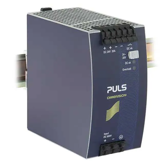 QTD20.241 (DIN RAIL DC/DC CONV 600V/24V 20A)