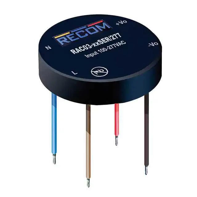 RAC03-12SER/277 (AC/DC CONVERTER 12V 3W)