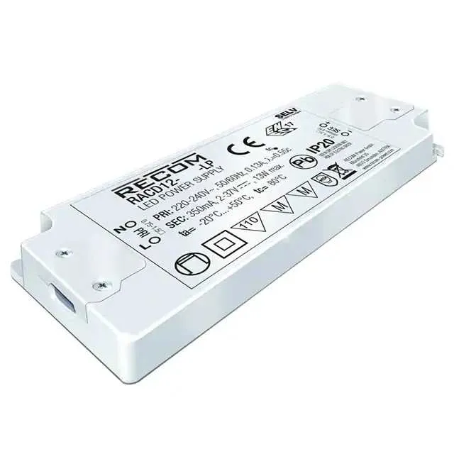 RACD12-700-LP (LED DRIVER CC AC/DC 2-19V 700MA)