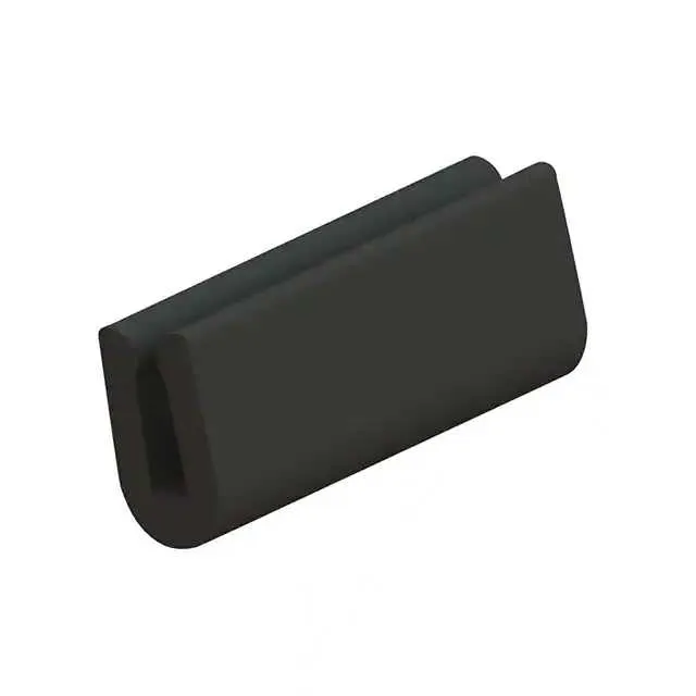 RG-1 (GROM EDGE SOLID ELAST BLK 1=100')