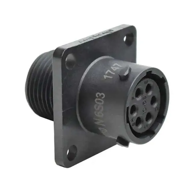 RTS010N6S03 (CONN RCPT HSG FMALE 6POS PNL MNT)