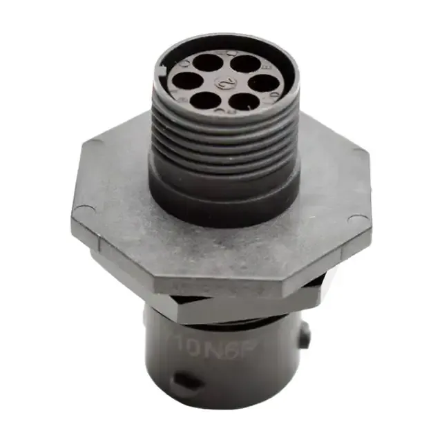RTS710N6P03 (CONN RCPT HSNG MALE 6POS PNL MNT)