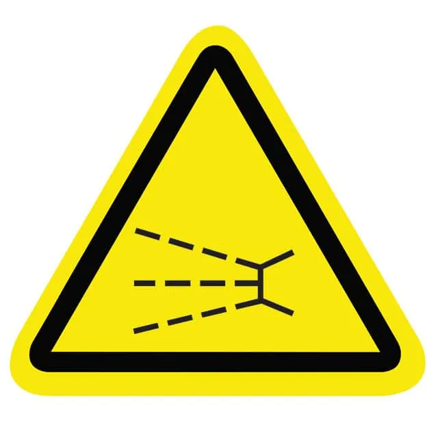 SAFLBL-2.25TRI-092-25/PK (SAFETY LABEL - SPLASHING HAZARD)