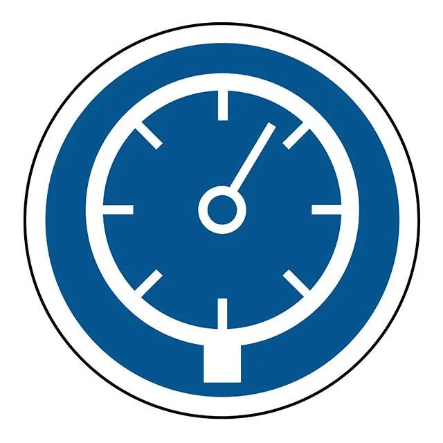 SAFLBL-2DIA-065-500/PK (SAFETY LABEL - MANDATORY PRESSUR)