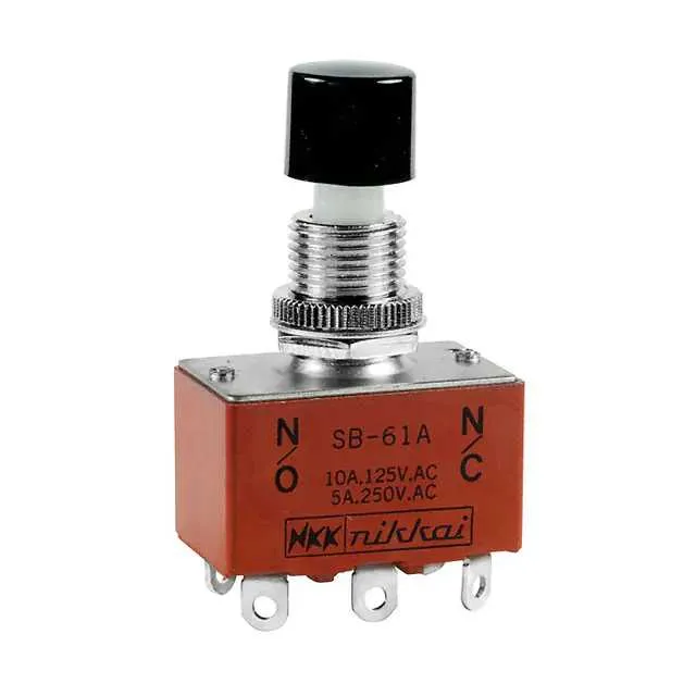 SB61A (SWITCH PUSHBUTTON DPDT 10A 125V)