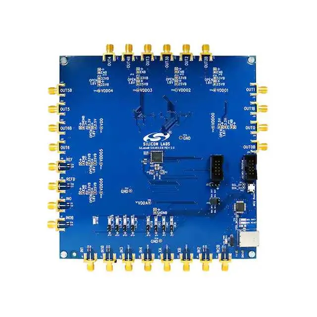 SI5383-D-EVB (EVALUATION BOARD FOR SI5383/84 S)