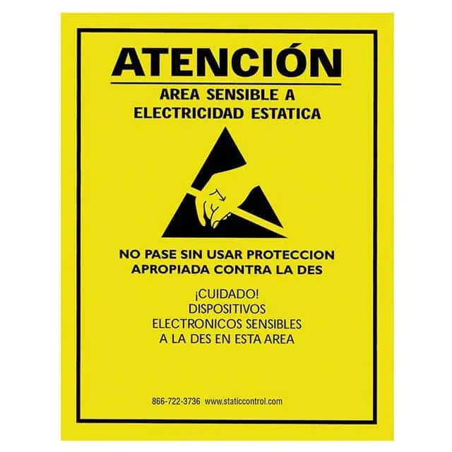 SIGN17X22S (SIGN ESD/STATIC WARN 17X22"")